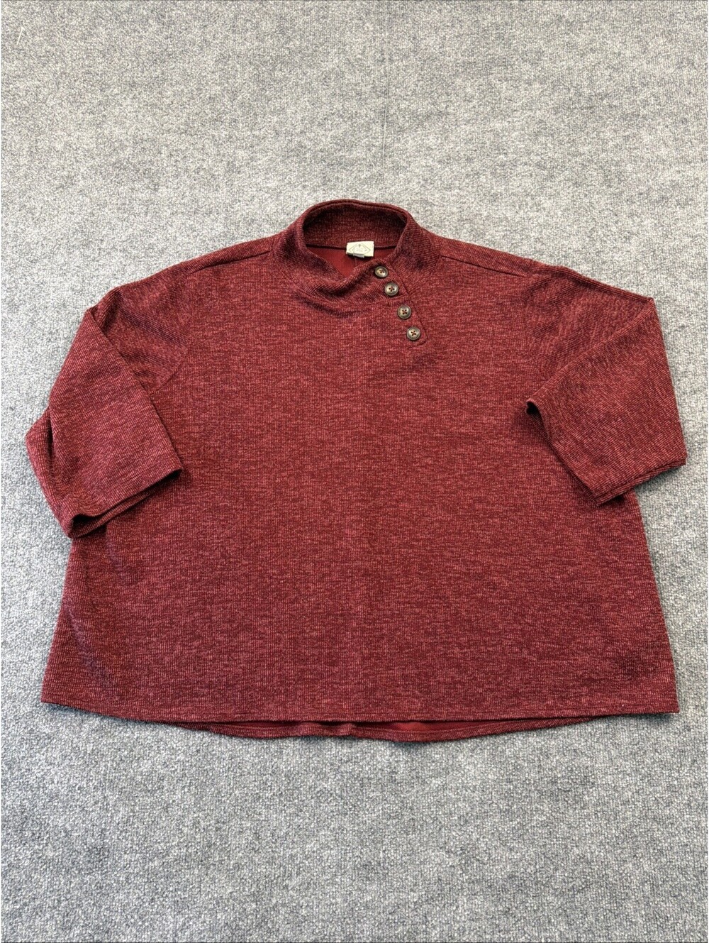 St John’s Bay Burgandy Sweater 3xL